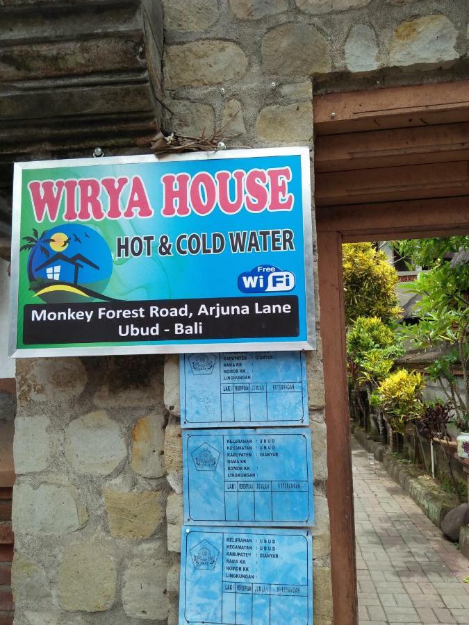 Wirya House Hotel Ubud Kültér fotó